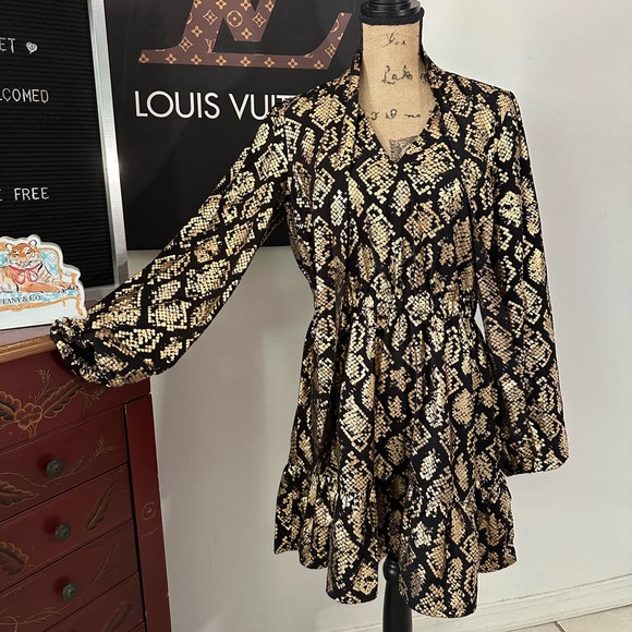 Michael Kors Dresses & Skirts - 🆕Michael Kors Gold Dress